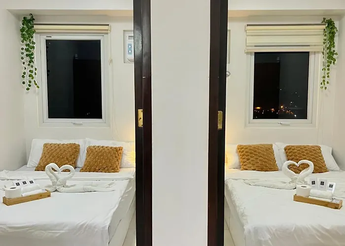 Cozy 2br For 6pax In High-floor, Wi-fi & Family Games Near It Park Cebu- Unit Scarlett By Gerra