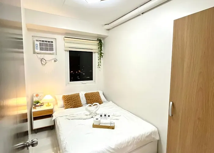 Cozy 2br For 6pax In High-floor, Wi-fi & Family Games Near It Park Cebu- Unit Scarlett By Gerra Aparthotel Mandaue City